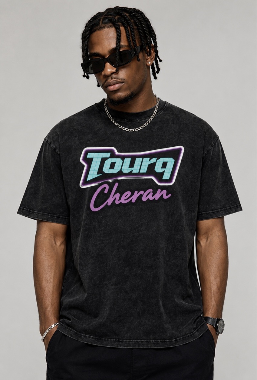  Tourq Cheran™ Neon Drift Tee