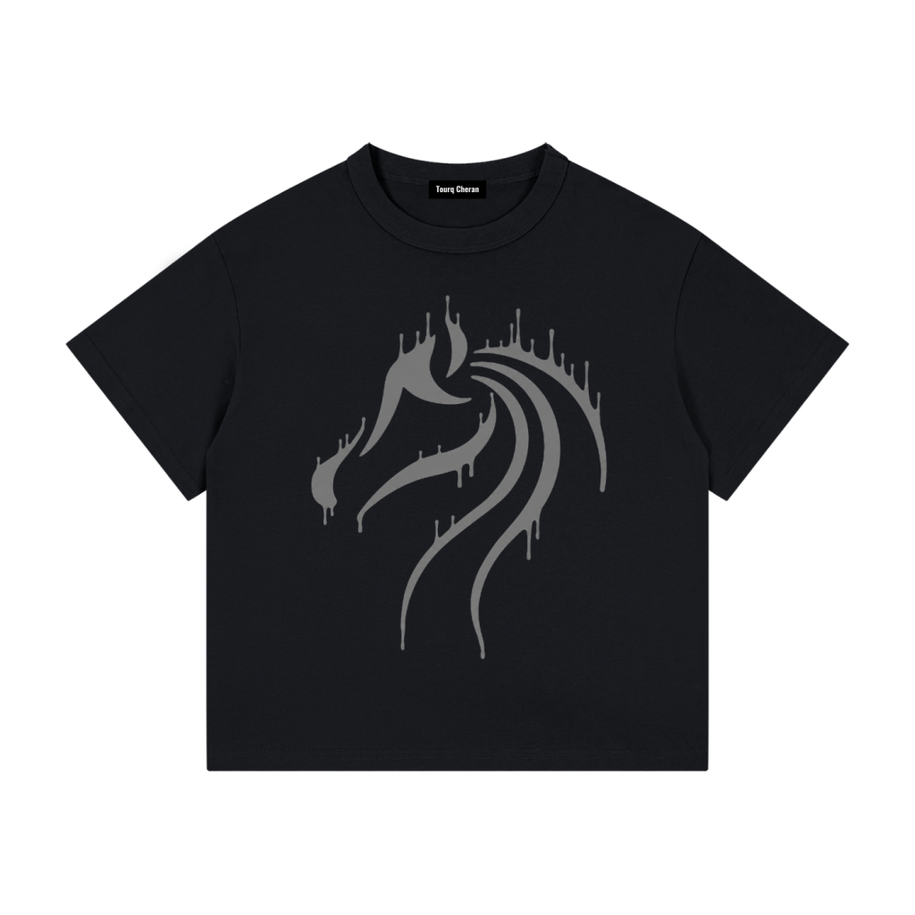 Loose Fit Black Shirt